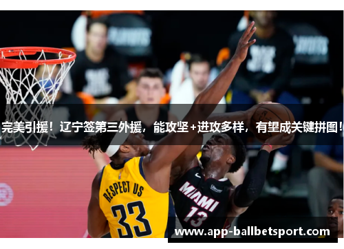 完美引援！辽宁签第三外援，能攻坚+进攻多样，有望成关键拼图！